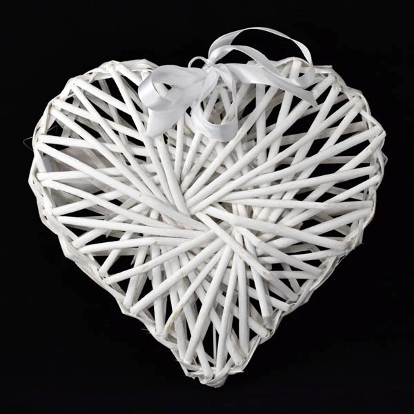 DM-DEKORACJA WIKLINOWA SERCE PEŁNE XL HP325