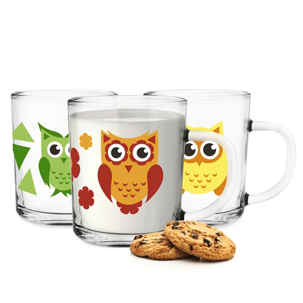 GLA-KPL. 3-KUBKÓW TOLA 200ML SOWY