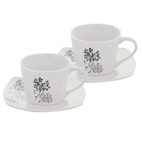 MON-KPL. 2-FILIŻANEK ZE SPODKAMI *KROPKI*