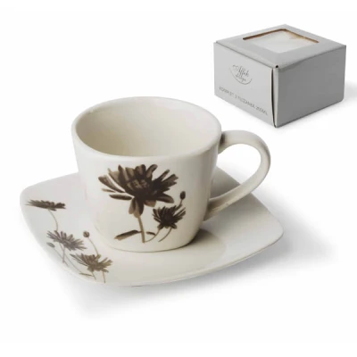 MON-KPL. 2-FILIŻANEK ZE SPODKAMI 200ML *2-GREYFLO*