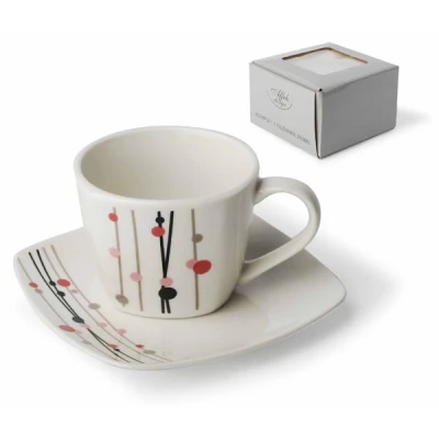 MON-KPL. 2-FILIŻANEK ZE SPODKAMI 200ML *2-PUR*