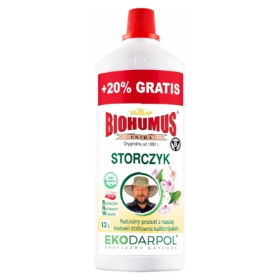 NAWÓZ BIOHUMUS EXTRA STORCZYK 1L +20% GRATIS