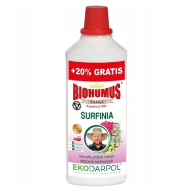 NAWÓZ BIOHUMUS EXTRA SURFINIA 1L +20% GRATIS