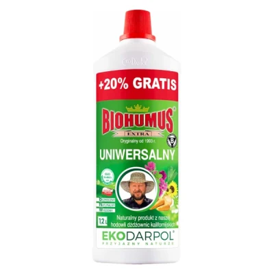 NAWÓZ BIOHUMUS EXTRA UNIWERSALNY 1L +20% GRATIS