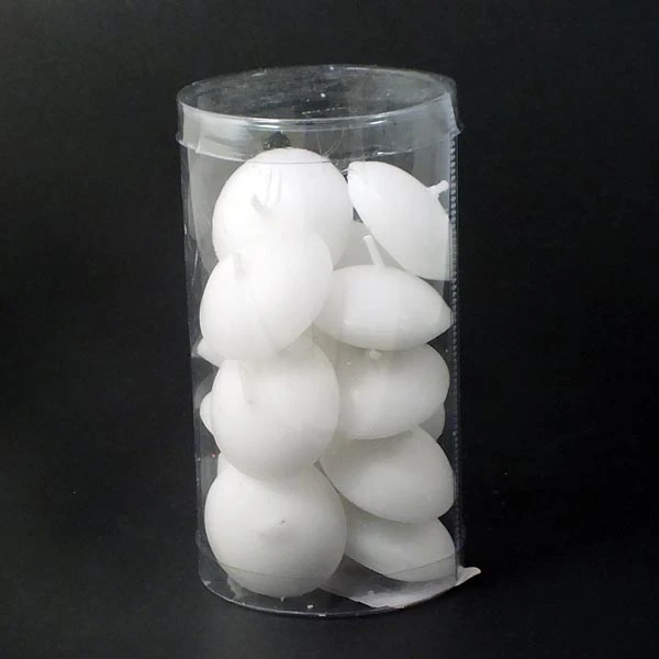 ADPAL-ŚWIECA DYSK 30/45 15SZT TUBUS MATOWY BIAŁY