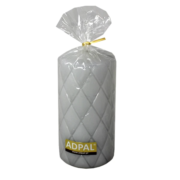 AD-ŚWIECA PIEŃKOWA 150/70 PIKOWANA KRATKA LAKIER JASNY POPIEL