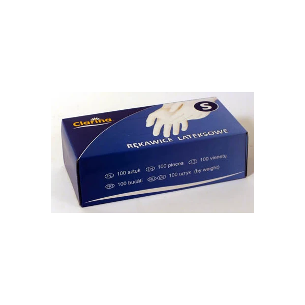 AKU-RĘKAWICE LATEX *S* /100/
