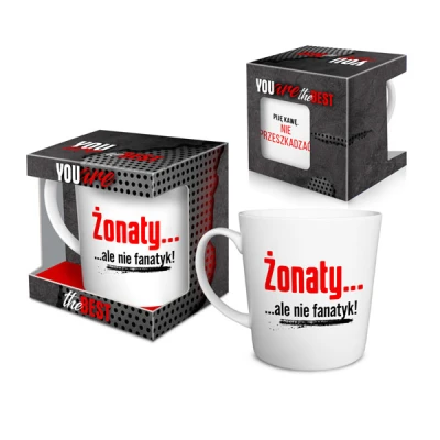 BG-KUBEK NBC 480ML *ŻONATY...ALE*