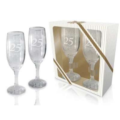 BG-ZESTAW 2 KIELISZKÓW *25 ROCZNICA*