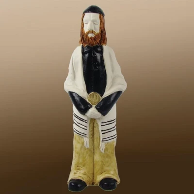 CA-FIGURKA CERAMICZNA *ŻYD W SUKIENCE DUŻY G* 141