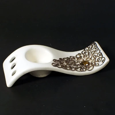 CER-PODSTAWKA FALA WĄSKA *DECOR ZŁOTY* C-294DZ