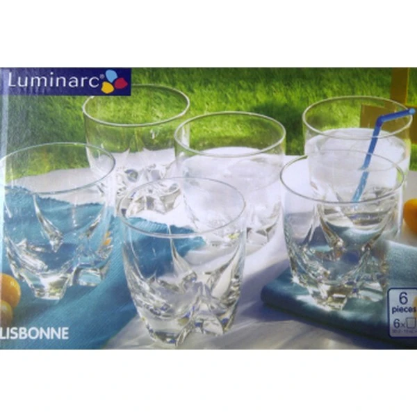 DAJAR-6 SZKLANEK LISBONNE 30CL NISKIE