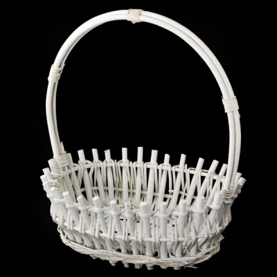 DM-KOSZ WIKLINA BIAŁY MAŁY OWALNY  355703