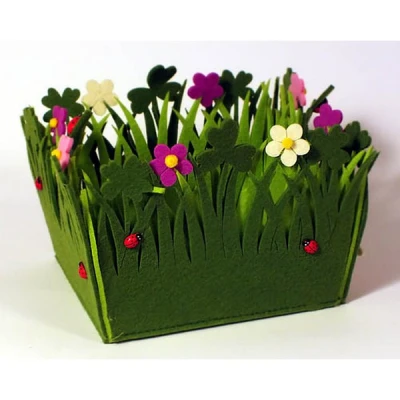 DM-KOSZYK FILCOWY KWADRAT FQ13-1001