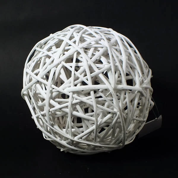 DM-KULA WILINOWA 30CM BIAŁA DMB04