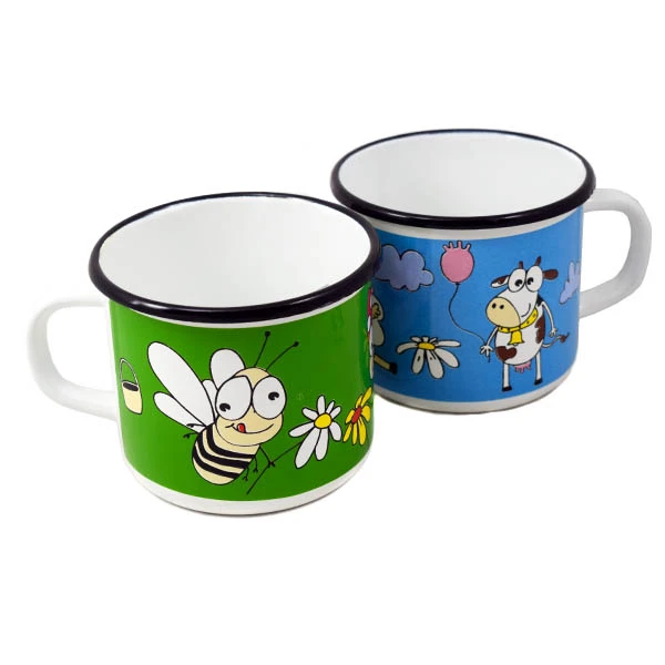 ELO-KUBEK EM. 12 CM ZDOBIONY KIDS MIX