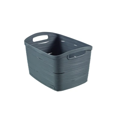 KOSZYK *RIBBON L* SZARY 221187