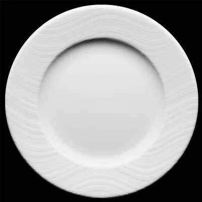 LUB-TALERZ PŁYTKI 210 RIVER 000W GŁADKI 4831