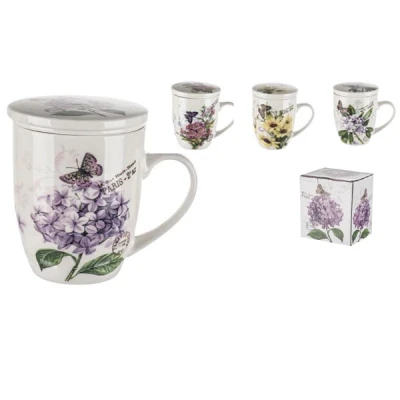 MMG-KUBEK Z ZAPARZACZEM CERAMICZNYM 350ML AH2546