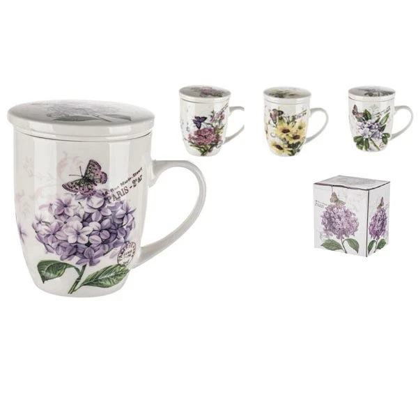 MMG-KUBEK Z ZAPARZACZEM CERAMICZNYM 350ML AH2546