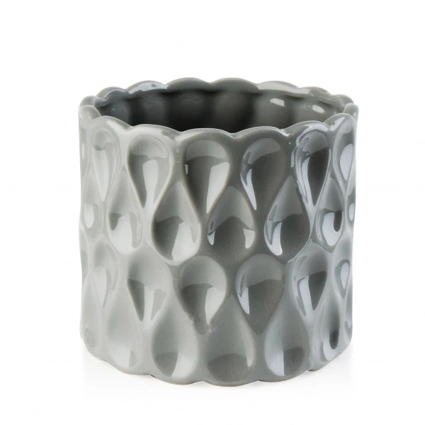 MON-DONICZKA SZARA 14*H13CM HTTS0797