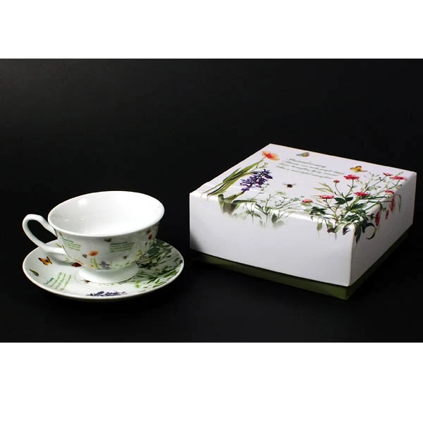 MON-FILIŻANKA + SPODEK *R095* ŁĄKA