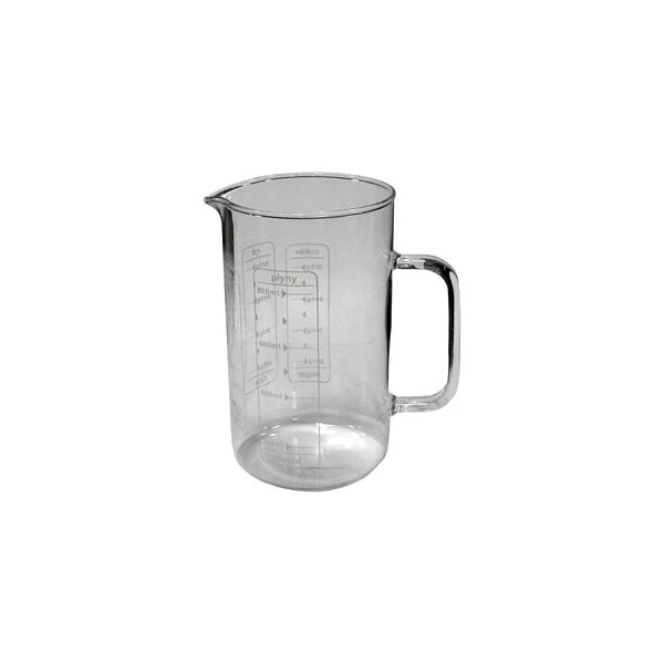 NACZYNIE MIAROWE 1L SZKLANE UCHO