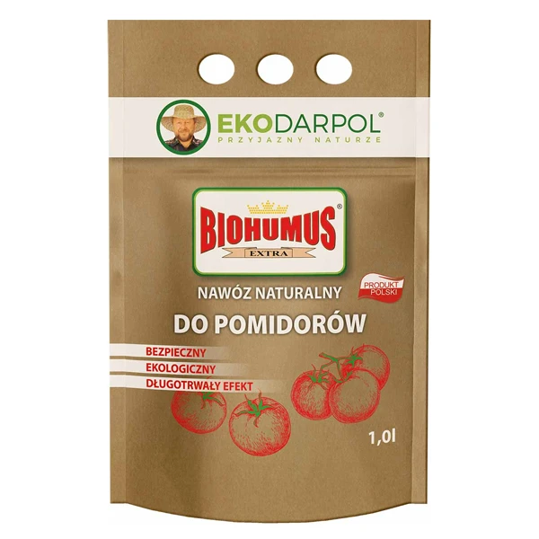 NAWÓZ SYPKI BIOHUMUS EXTRA DO POMIDORÓW 1L