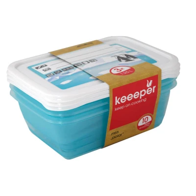 OKT-KPL. 3 POJEMNIKÓW PROSTOKĄTNYCH 1,25L POLAR/MAGIC ICE 30052