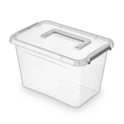 POJEMNIK *NANO BOX JONY SREBRA* Z RĄCZKĄ 6,5L Z/P 1333