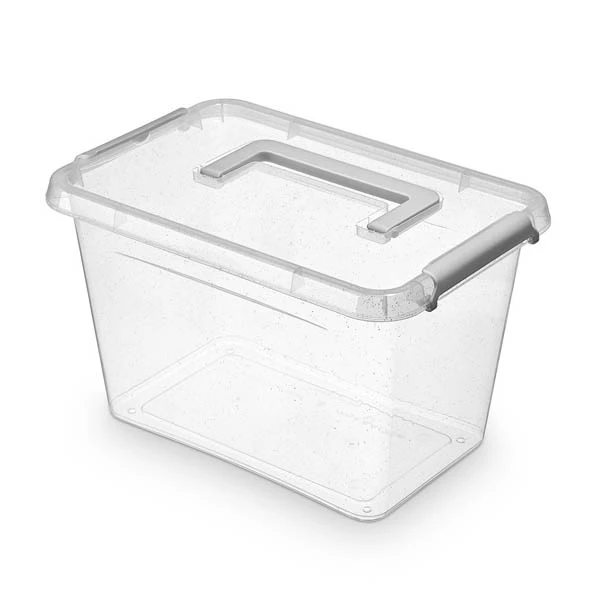 POJEMNIK *NANO BOX JONY SREBRA* Z RĄCZKĄ 6,5L Z/P 1333