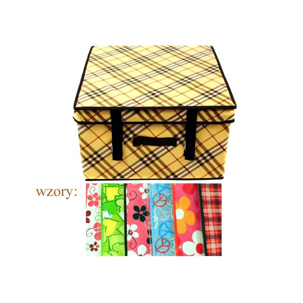 SZ-PUDEŁKO SKŁADANE OZDOB. 40X40X25 S121228