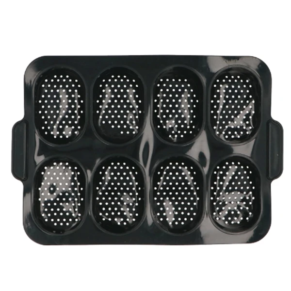 VEX-FORMA SILIKONOWANA NA 8 BUŁEK CZARNA 9284