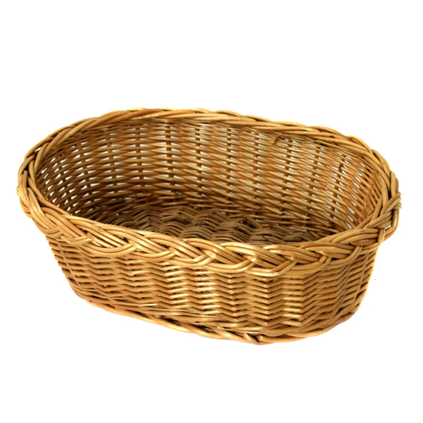 WK-KOSZYK NA CHLEB WIKLINOWY *WARKOCZ* OWAL PEŁNY 30X20