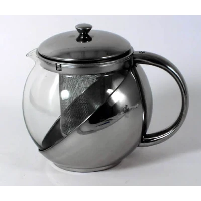 *******MX1006 CZAJNICZEK Z ZAPARZACZEM STALOWYM 1100ML