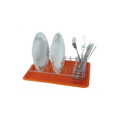 ****MX0084-SUSZARKA DO NACZYŃ MAŁA Z PODSTAWKĄ POMARAŃCZOWA