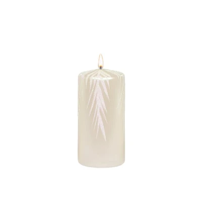 ADPAL-ŚWIECA KLUBOWA KL.-4 120/58 BROKATOWE GAŁĄZKI METALIK PERŁOWA