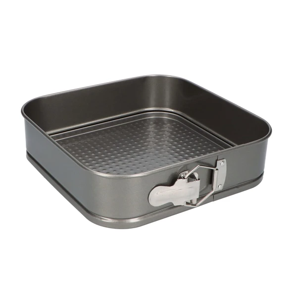 AS-TORTOWNICA/FORMA DO PIECZENIA KWADRATOWA CZARNA 24X24CM ASG22350