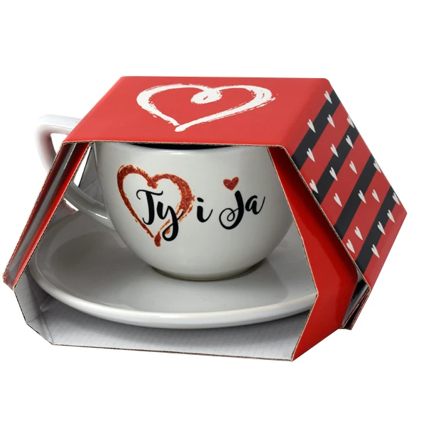 BG-FILIŻANKA Z SPODKIEM *TY I JA*
