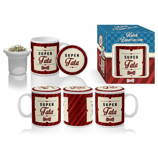 BG-KUBEK Z ZAPARZACZEM 300ML *SUPER TATA*