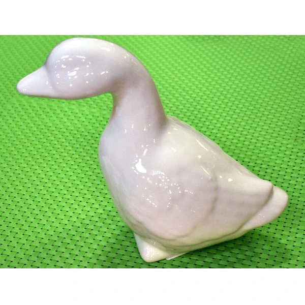 CER-GĘŚ DUŻA WYSOKA *SZKLIWO ECRU* C-180SZ