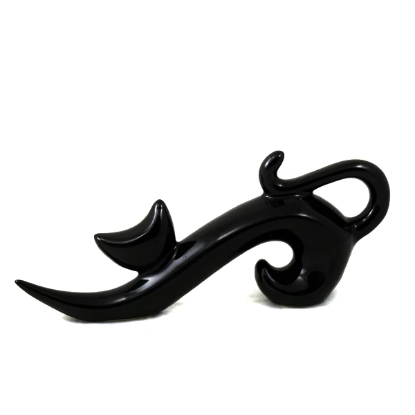 CER-KOT GATTA MAŁY* DEKOR SZKLIWO CZARNE* C-526SZK