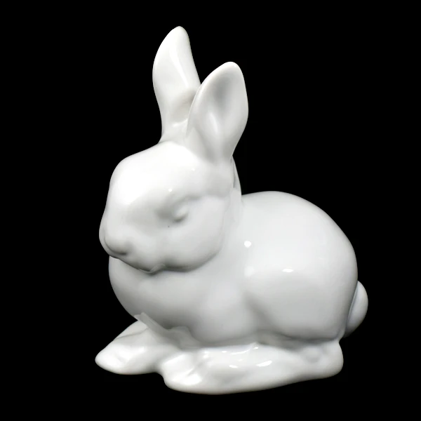 CER-ZAJĄC SZARAK MAŁY *SZKLIWO BIAŁE* C-747SZB