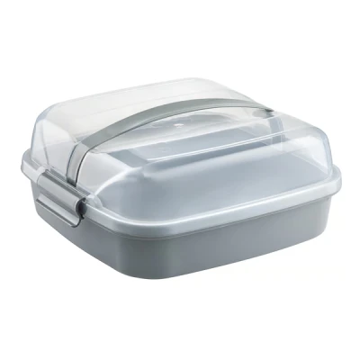 DAJ-POJEMNIK NA CIASTO SZARY 28397