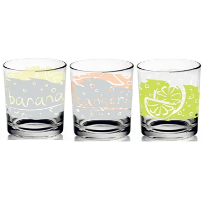 GLASMARK-6 SZKLANEK NISKICH 220ML MIX OWOCOWY