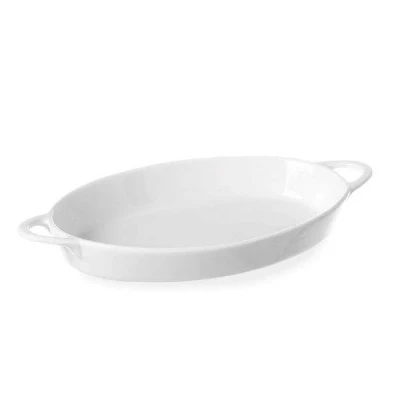 HENDI-PÓŁMISEK OWALNY PORCELANA 215X140X35 784013
