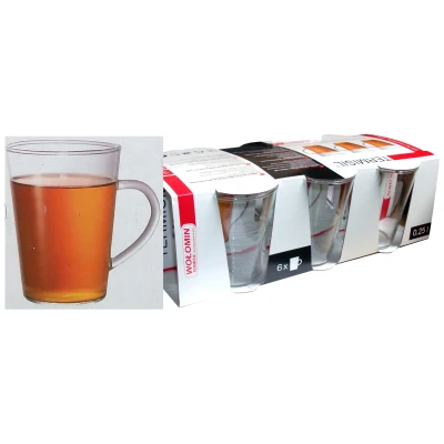 KPL. 6 SZKLANEK ŻARO *STOŻEK* 0.25L