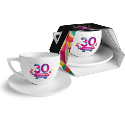 BG-FILIŻANKA ZE SPODKIEM DUO 400ML *30 WSZYSTKIEGO NAJLEPSZEGO*