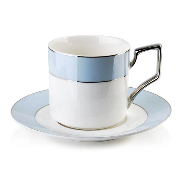 MON-FILIŻANKA ZE SPODKIEM 200ML STRIPES 3535