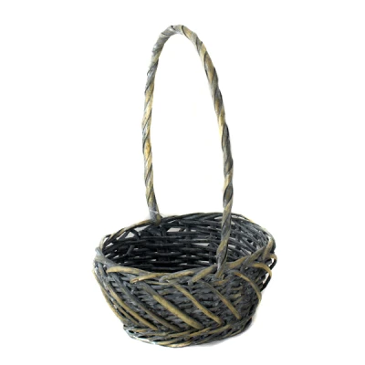 ORIS-KOSZYK WIKLINOWY QY2012-067 MAŁY SZARY